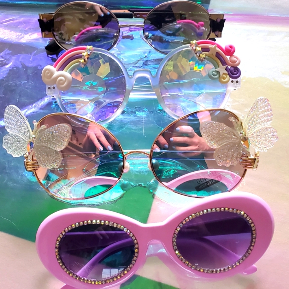 Sunglasses bundle 4 pairs of festival sunnies